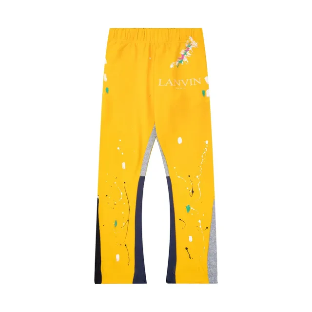 Lanvin Paint Splatter Sweatpants Artistic Print