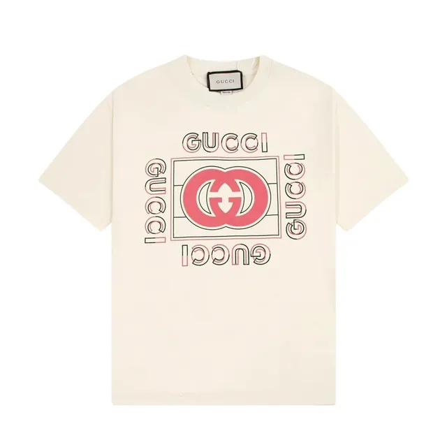 Gucci Graphic T-Shirt GG Logo Print