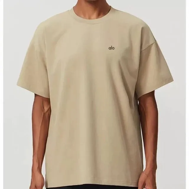 Alo Yoga Logo Tee Minimal Logo