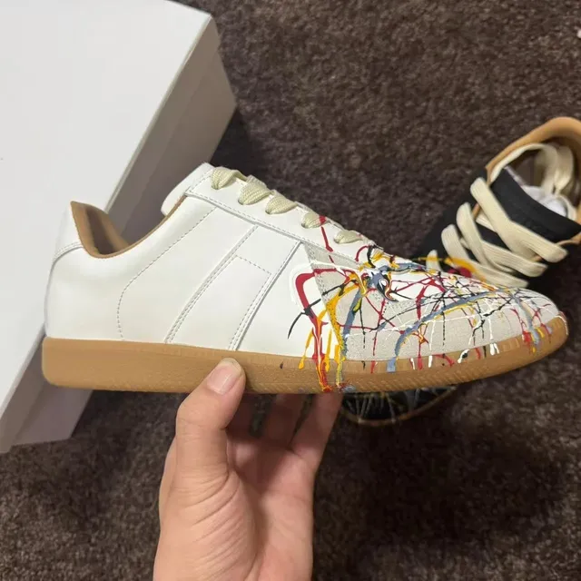 Maison Margiela Tabi Sneaker Paint Splatter