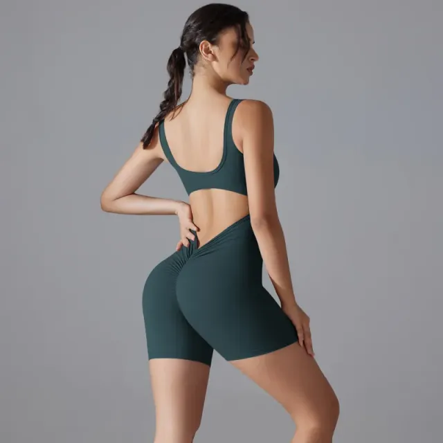 Lululemon High-Waisted Shorts Ruched Back
