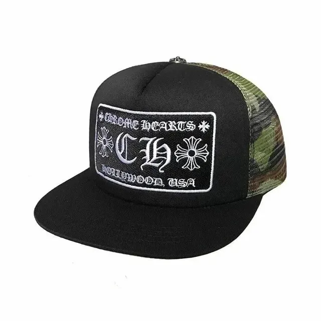 Trucker Cap Chrome Hearts Logo Patch