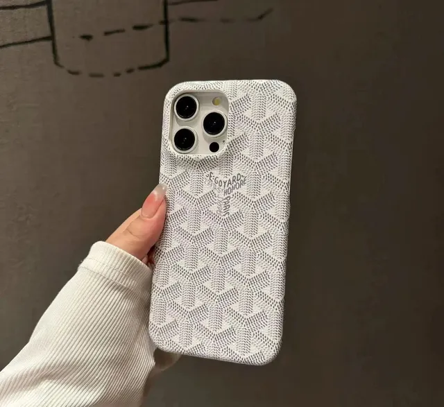 Goyard Phone Case Chevron Print