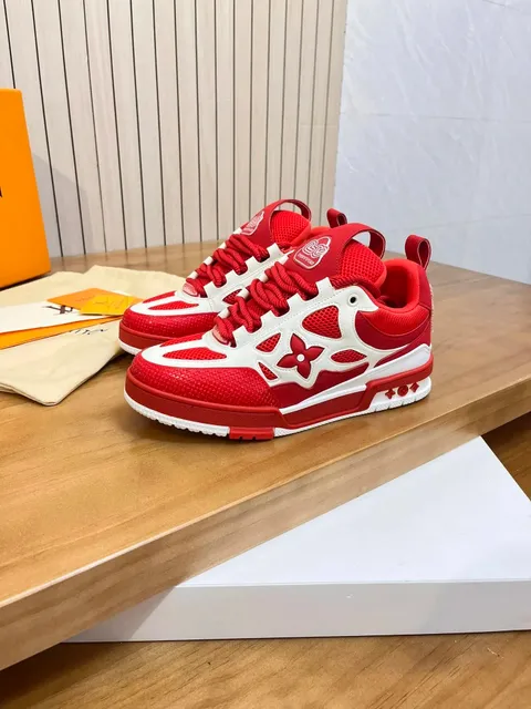 Louis Vuitton LV Trainer Monogram Flower