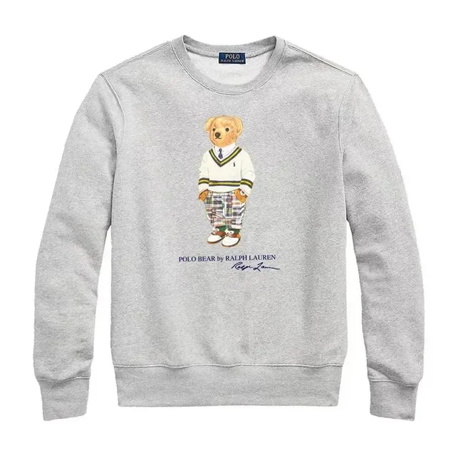 Polo Ralph Lauren Polo Bear Crewneck Sweatshirt Heather Grey