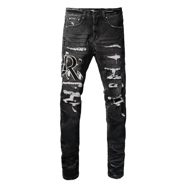 Polo Ralph Lauren Distressed Jeans Logo Embroidery