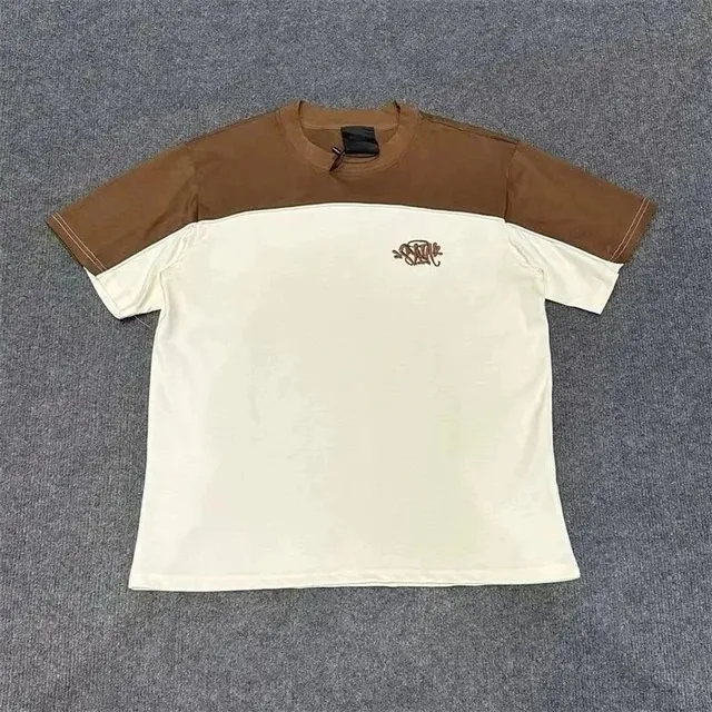 Syna World T-Shirt Color-Block Logo
