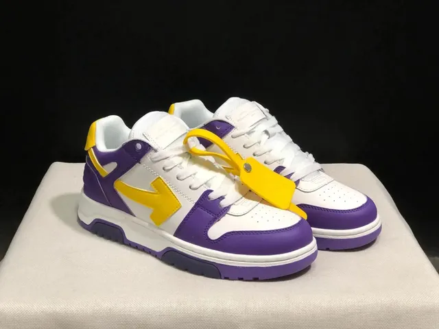 Off-White Low Purple Yellow