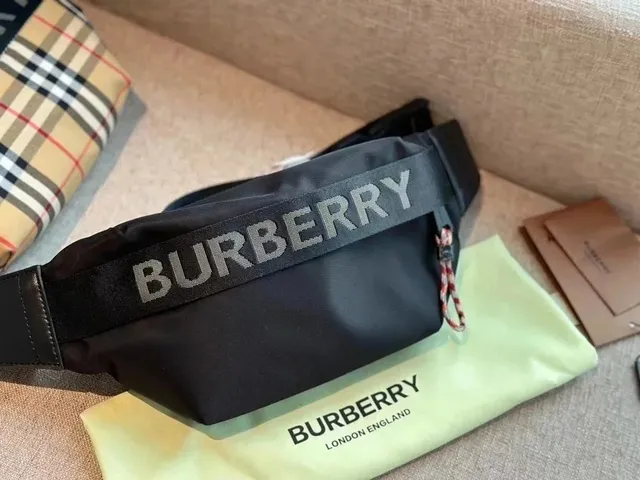 Burberry Belt Bag Logo Webbing