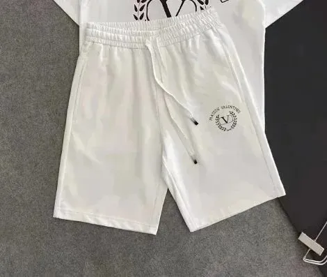 Valentino Logo Shorts VLogo Embroidered