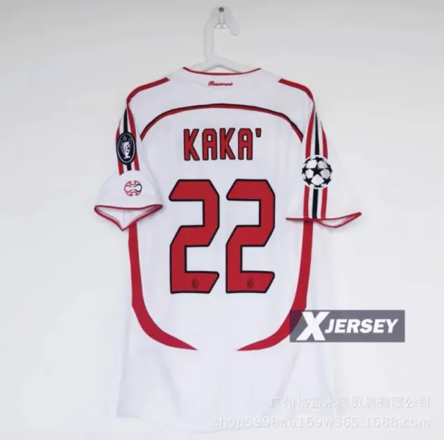 Adidas Kaka #22 Jersey AC Milan 2007 Champions League Final