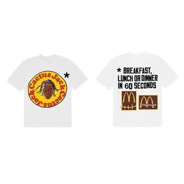 Travis Scott Cactus Jack x McDonald's Tee