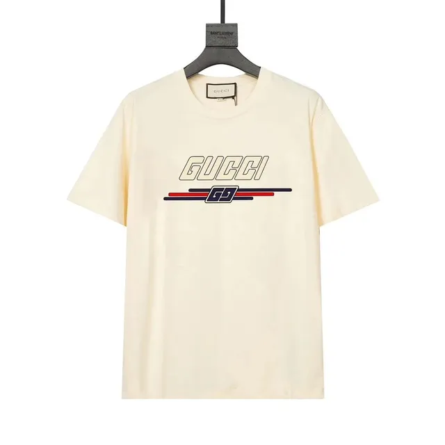 Gucci Graphic Tee GG Logo Stripe