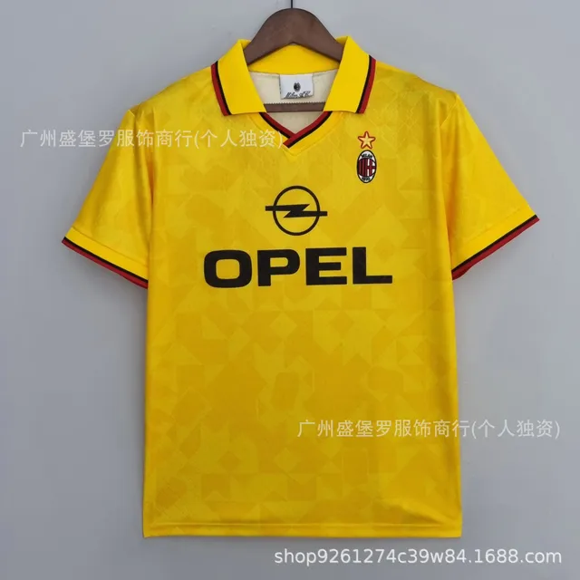 AC Milan × Adidas Home Jersey 1995-96 Opel Sponsor