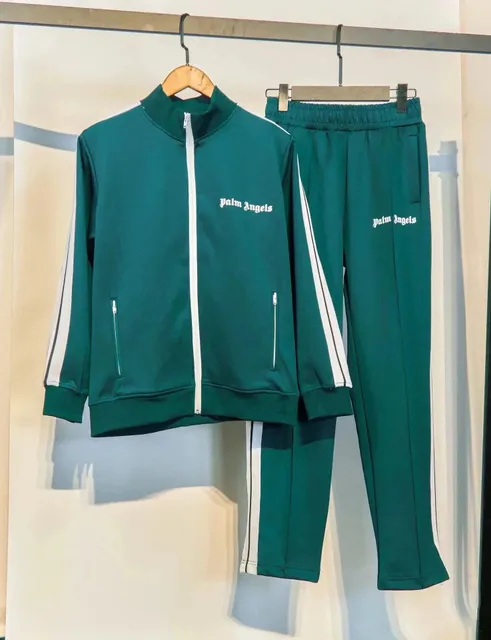 Palm Angels Track Suit Embroidered Logo