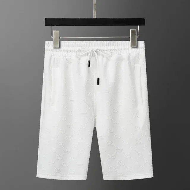 Adidas Logo-Embossed Shorts All-Over Monogram