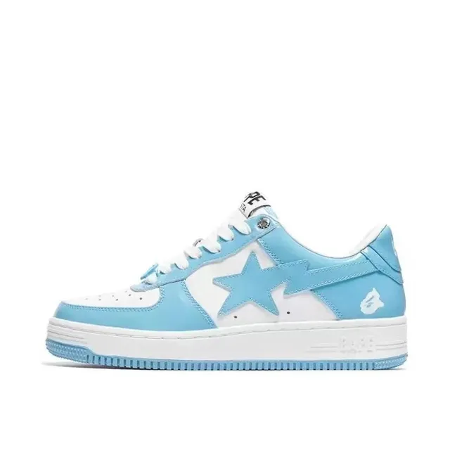 BAPE Shark Low Sky Blue