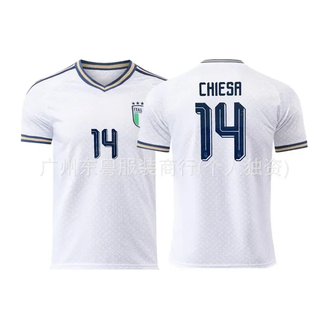 Italy National Team × Adidas Home Jersey Chiesa 14