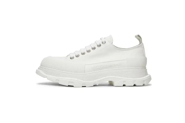 Alexander McQueen Oversized Sneaker Triple White