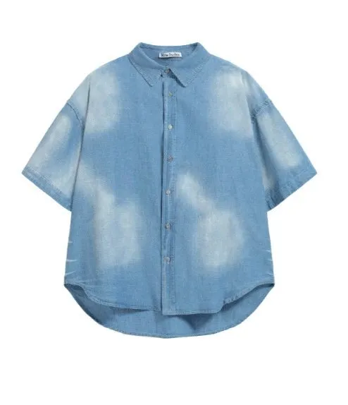 Acne Studios Oversized Shirt Tie-Dye Wash