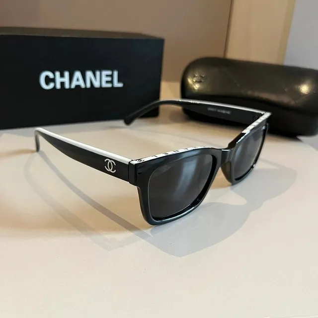 Chanel Sunglasses CC Logo Temple