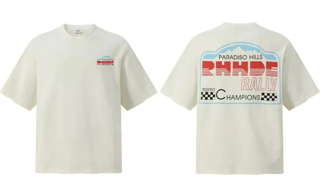 Rhude Rally T-Shirt Paradiso Hills Graphic