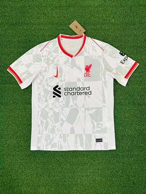 Nike Liverpool FC Away Jersey Checkerboard Print