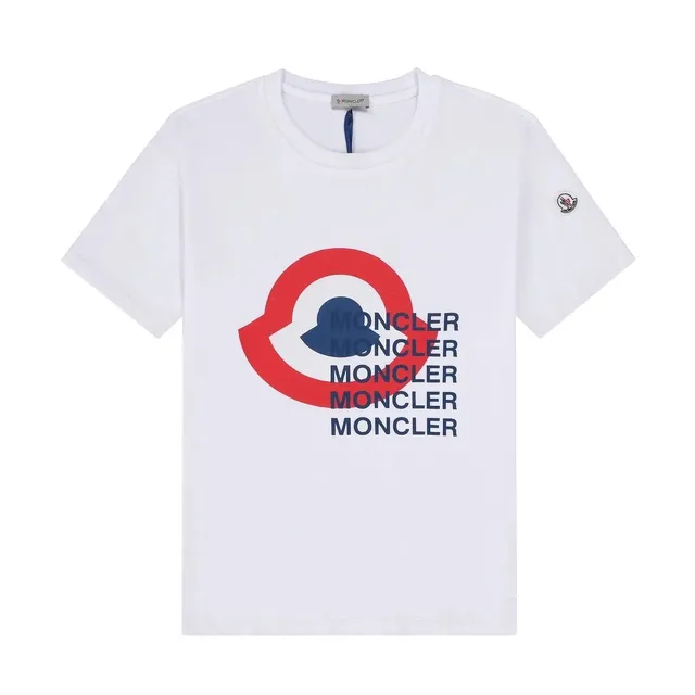 Moncler Graphic T-Shirt Logo Print