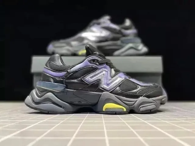 New Balance 2002R Purple Black