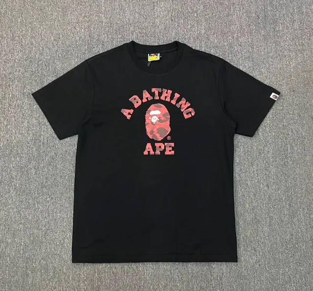 BAPE T-Shirt Camouflage Ape Head