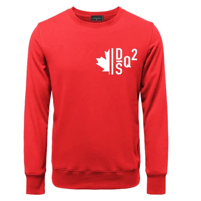 Dsquared2 Crewneck Sweatshirt Maple Leaf Logo