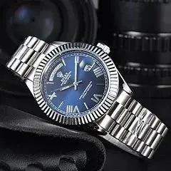 Rolex Datejust Blue Dial with Roman Numerals
