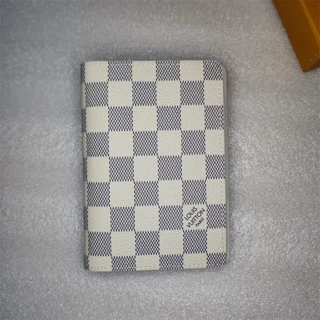 Louis Vuitton Damier Azur Card Holder Checkerboard