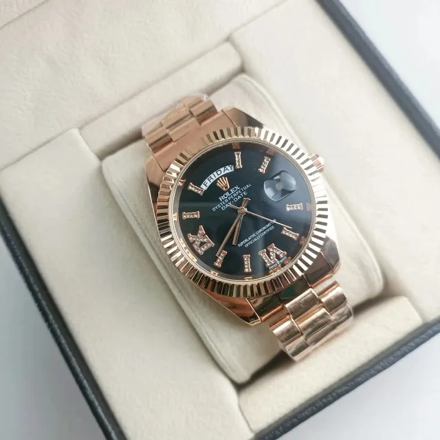 Rolex Day-Date Diamond Hour Markers