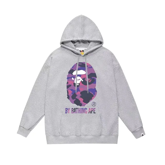 BAPE hoodies sweatshirts Camouflage Ape Head