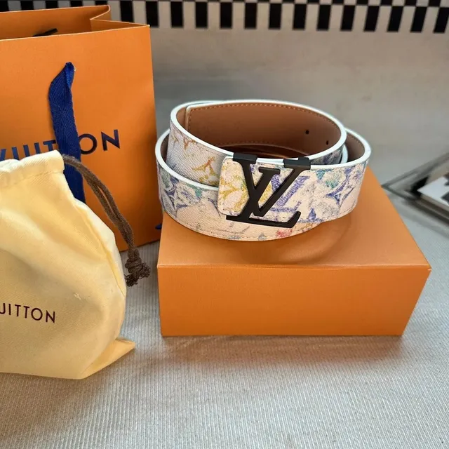 Louis Vuitton LV Belt Monogram Eclipse Print
