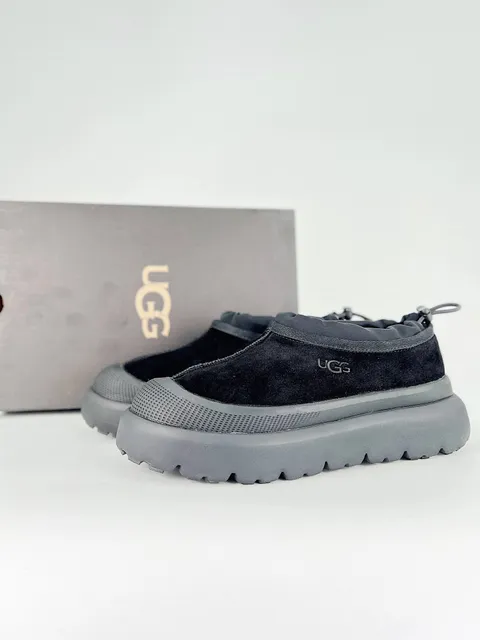 UGG Platform Slip-On Suede Mesh