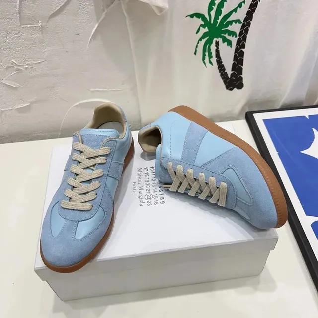 Maison Margiela Future Sneaker Light Blue Suede