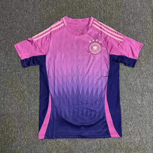 Adidas Germany National Team Jersey Gradient Pink to Navy
