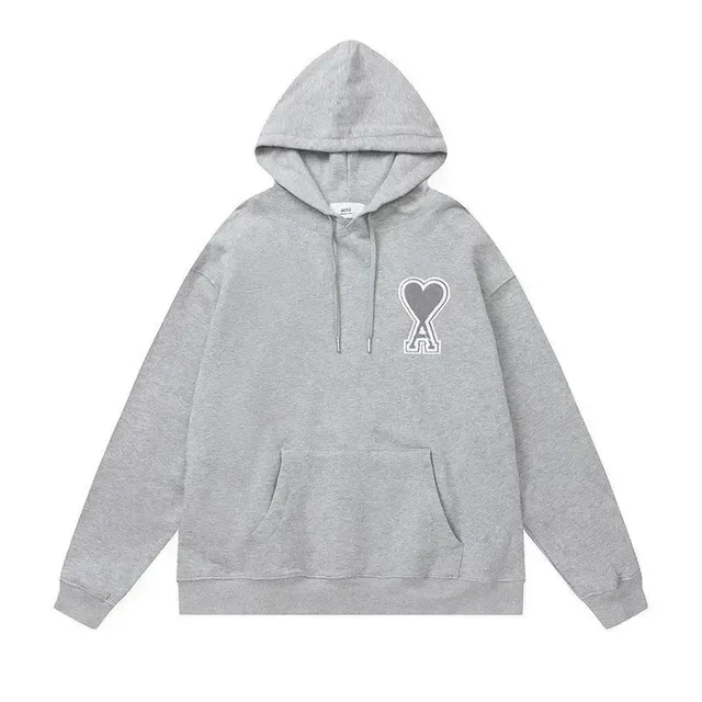 AMI Paris Heart Logo Hoodie