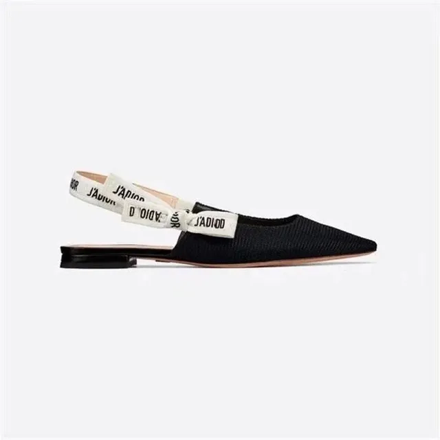 Dior J'Adior Slingback Logo Ribbon