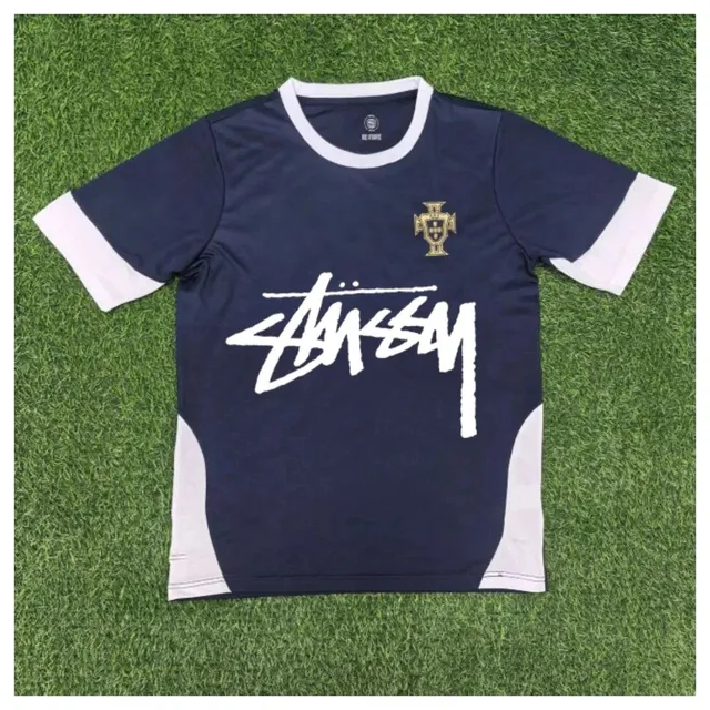 Stussy2526葡萄牙上青色训练服