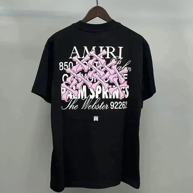 Amiri Graphic Tee Palm Springs Bones