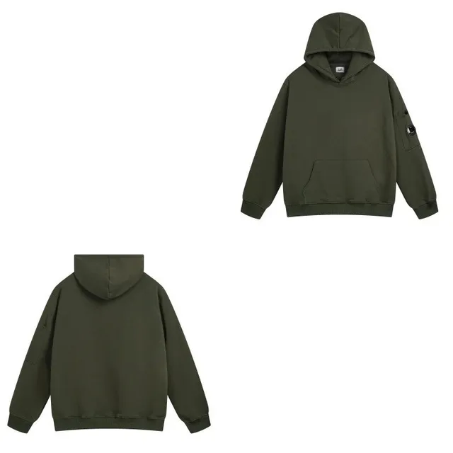Chrome Hearts Hooded Sweatshirt Olive Green