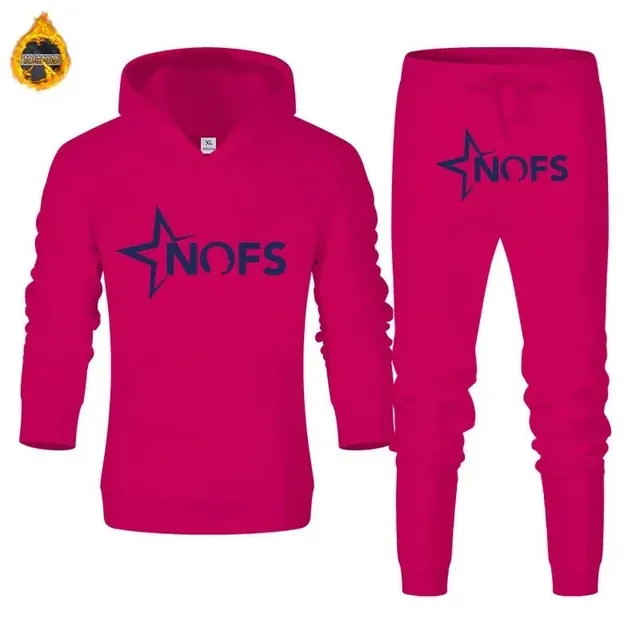 Corteiz Hoodie and Joggers Set Star Logo