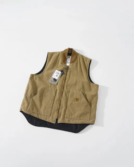 Carhartt Active Vest Brown with Black Lining