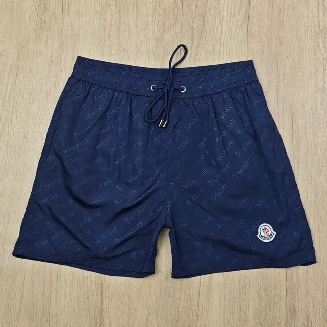 Logo-Print Swim Shorts All-Over Moncler Logo