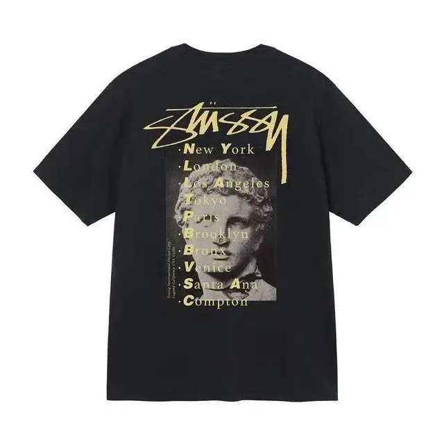Stüssy Graphic Tee World Cities Print