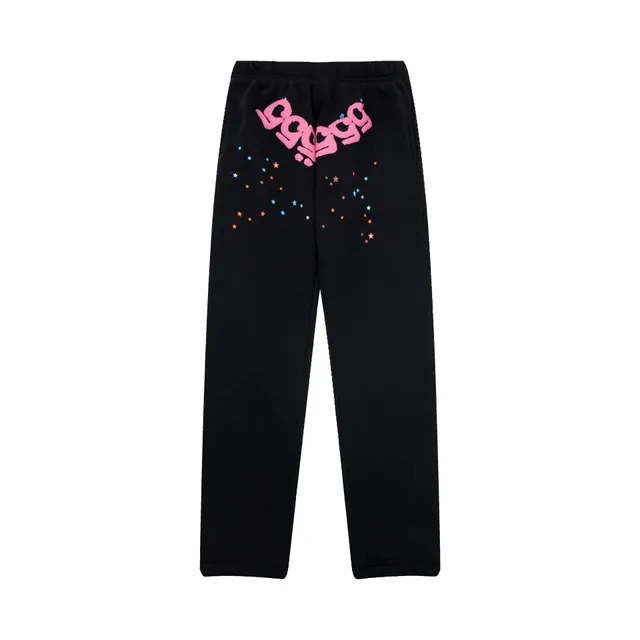 Broken Planet Sweatpants Pink Logo with Stars