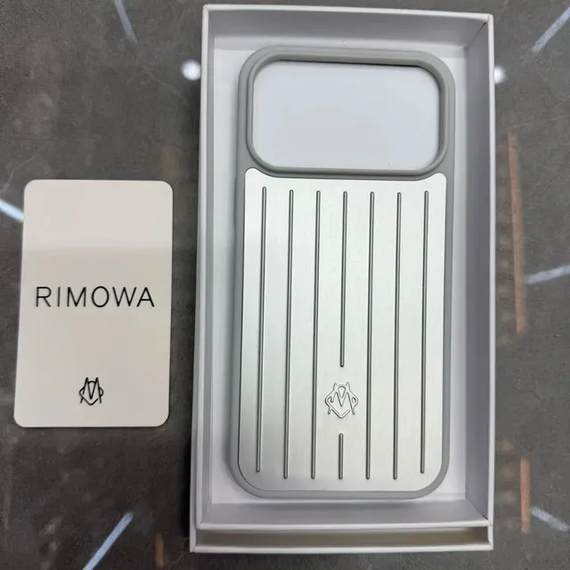 Rimowa Phone Case Aluminum Stripe